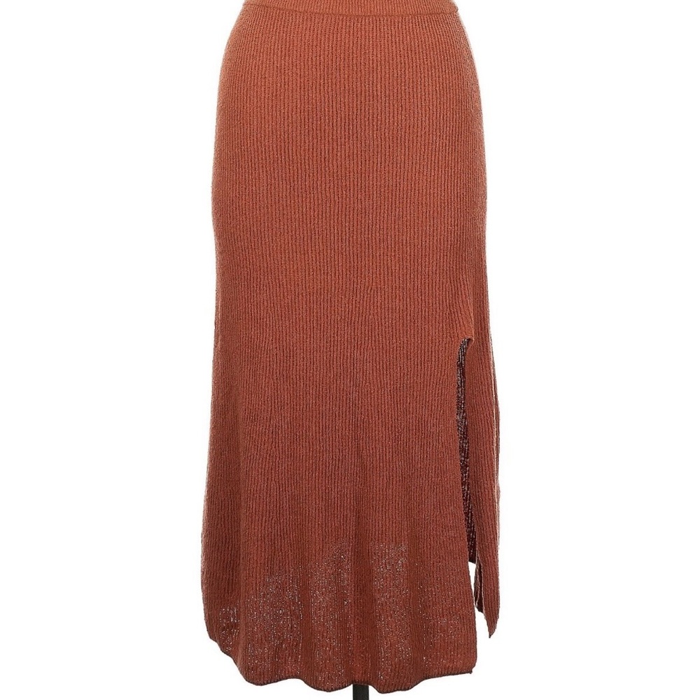 Rag & Bone Rust Midi Skirt